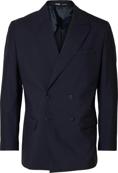 Selected Homme 100% Woll Zweireihiger Blazer (46)