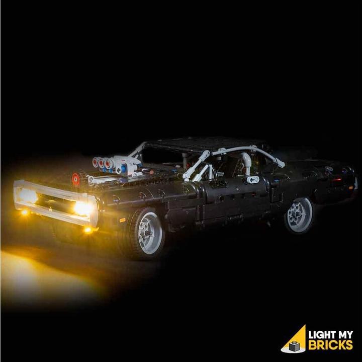 Light my bricks Set di luci a LED per la Dodge Charger di LEGO Dom