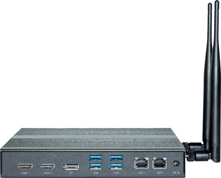 Actual product image Step PC Micro DS8105 without operating system (i5-10210U 8GB 128GB SSD 1x DP 2x HDMI) ** ACTION ** (Intel Core i5-10210U, 8 GB, 128 GB, Intel UHD Graphics)