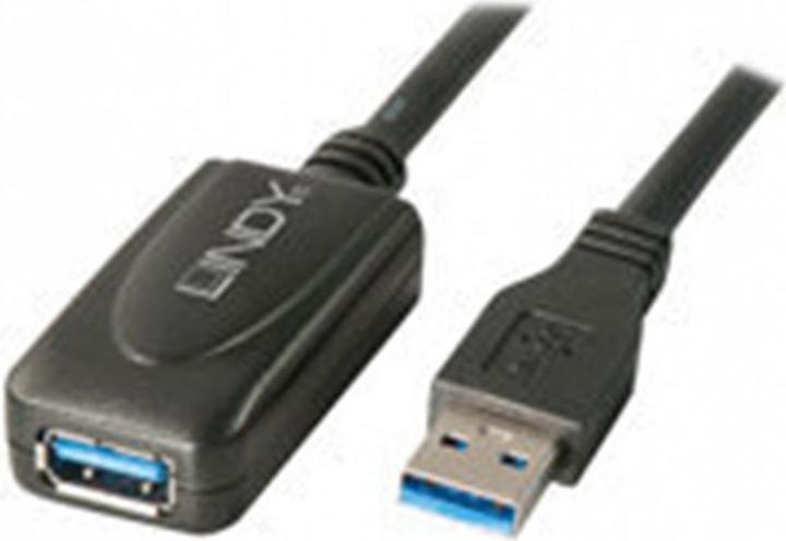 Produktbild Lindy USB 3.0 Aktiv-Verlängerungskabel (5 m, USB 3.0)