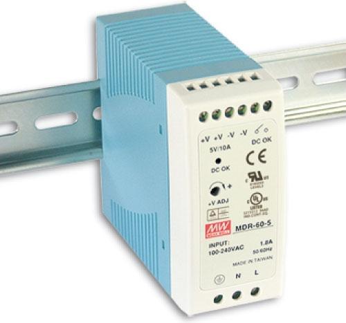 Actual product image MeanWell DIN rail power supply unit (DIN rail)