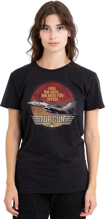 Actual product image Top Gun Unisex Adult Fighter T-Shirt (L)