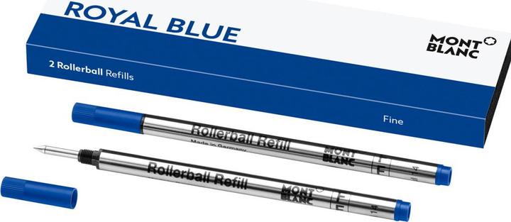 Image du produit Montblanc Cartouches à rouleaux (Recharger, Bleu, 0.50 mm)