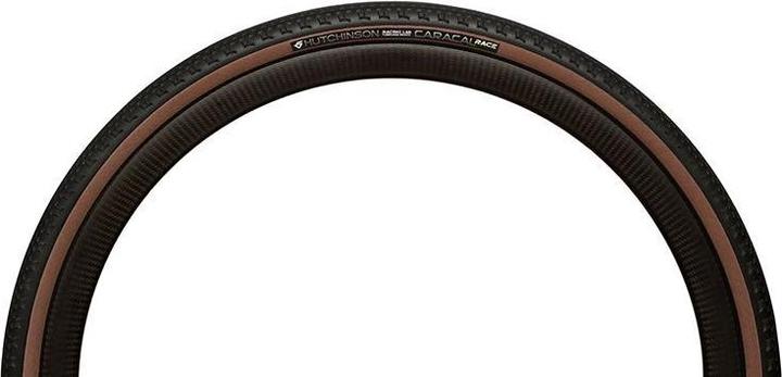 Actual product image Hutchinson Folding tyre CARACAL Race Racing Lab 700x40 (40-622) Tubeless ready Hardskin tanwall 3x127tpi (40-622)