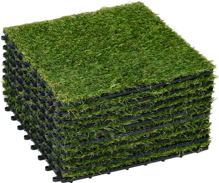 Image du produit Outsunny Gazon synthétique (10 x, 30 x 30 cm)