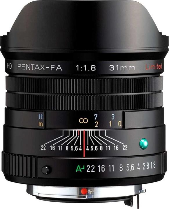 Produktbild Pentax HD FA 31mm f/1.8 Limited (Pentax K, Vollformat)