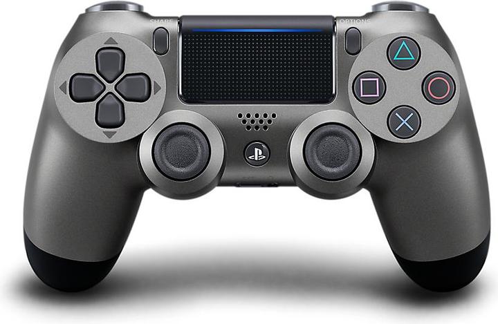 Sony PS4 Dualshock 4 Wireless Controller - Steel Black (PS4)