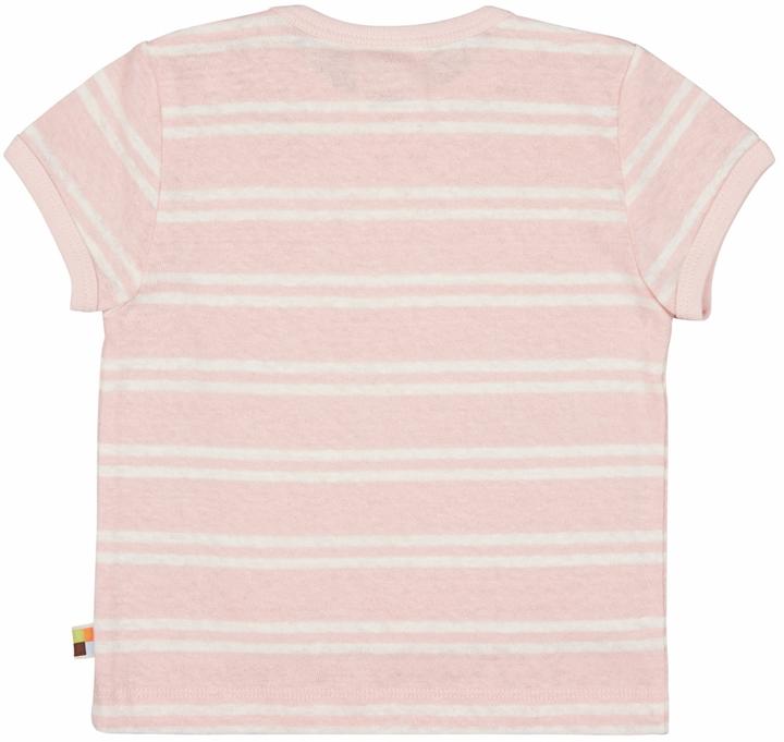 Actual product image loud + proud T-shirt stripes with linen (74)