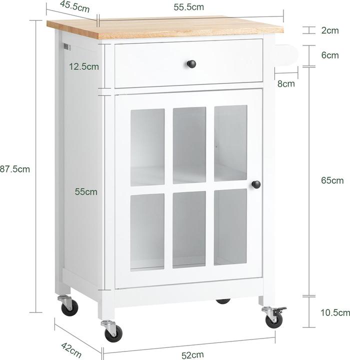 Actual product image SoBuy Kitchen trolley