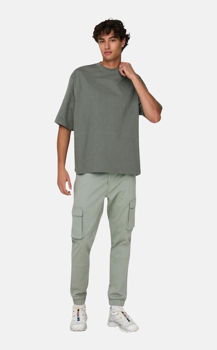 Actual product image Only & Sons ONSCAM STAGE CARGO CUFF PK 6687 Cargo Trousers (W31/L34)