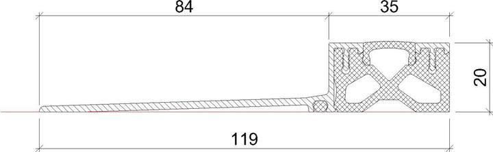 Produktbild Hebgo Schwellenprofile 174