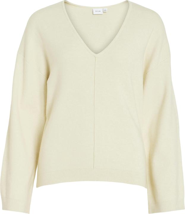 Vila V-Ausschnitt Strickpullover (S)