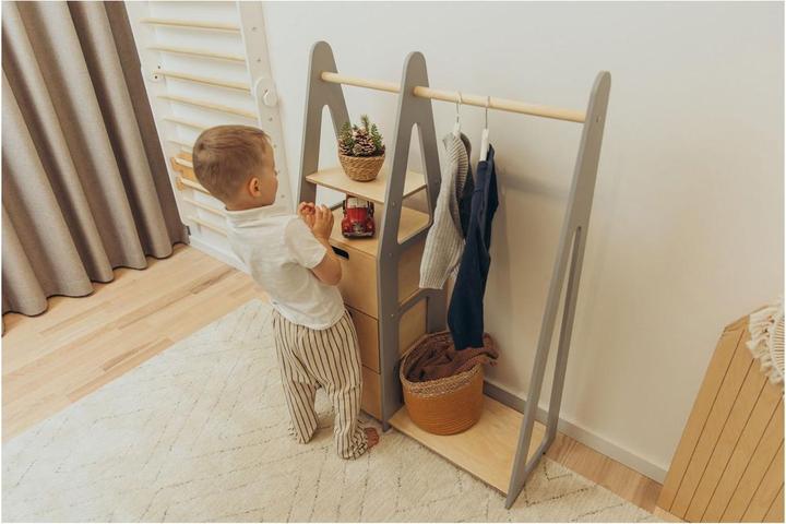 Immagine prodotto Duck Woodworks Armadio per bambini con cassetti