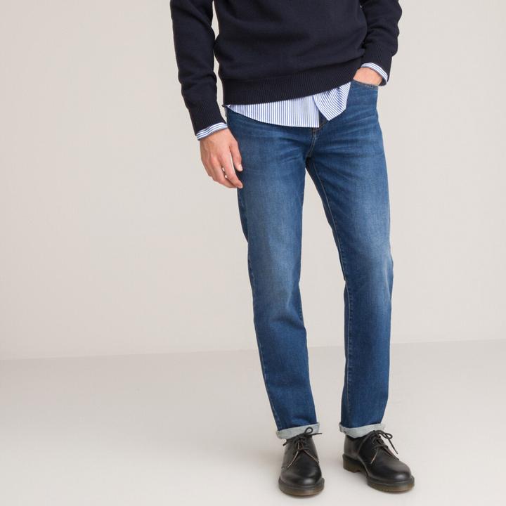 Actual product image La Redoute Collections Regular jeans in organic cotton (48)