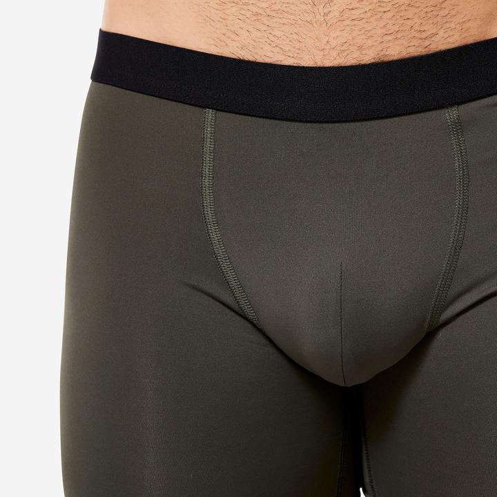 Image du produit Decathlon Fonctionnel boxer homme respirant pack de 3 - marine/bleu/kaki (3XL, Lot de 3)