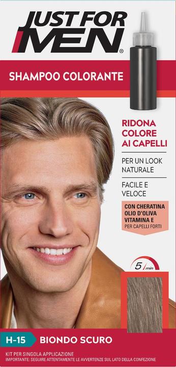 Produktbild Just For Men Dye Shampo Dark Blonde H15 66ml (H-15)