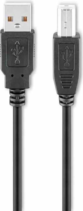 Actual product image equip USB A-Usb B (3 m, USB 2.0)