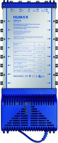 Nährwerte und Zutaten Humax Multischalter für 16 Teilnehmer (Multischalter)