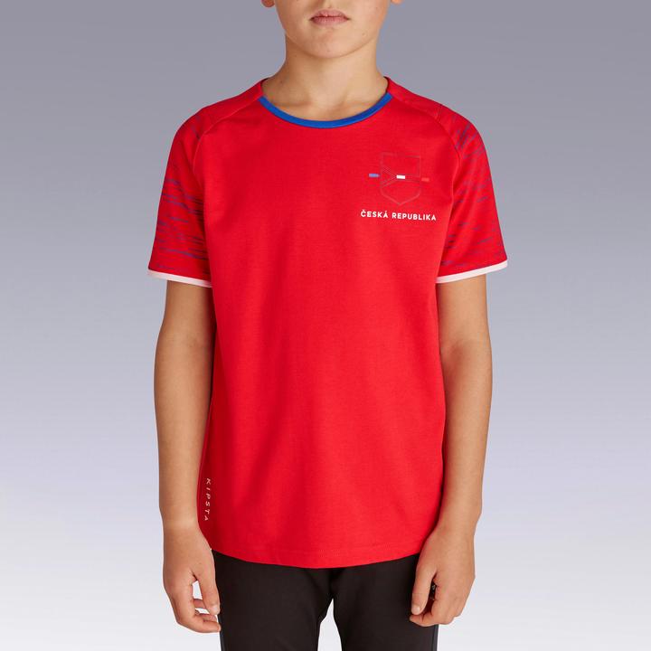 Immagine prodotto Kipsta Maglia da calcio FF100 Repubblica Ceca Bambini (5, 6)