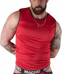 Image du produit Macho Underwear Chemise Rouge Homme S/M (M)