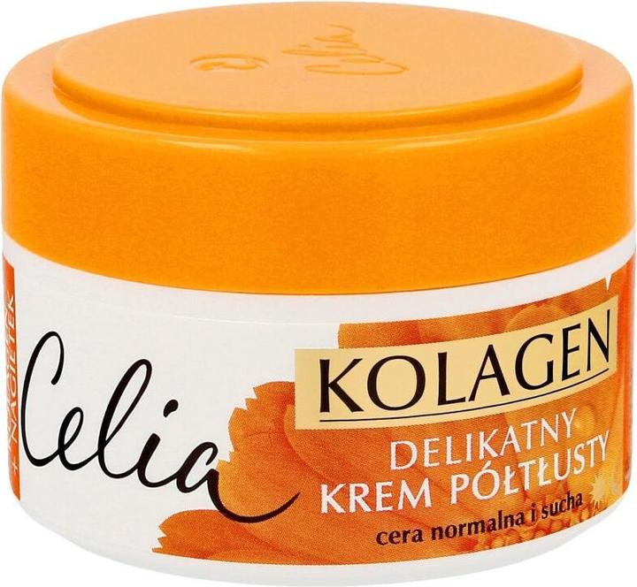 Celia Collagen Delicate Semi-Fat Face Cream Calendula 50Ml (Körpercreme, 50 ml)