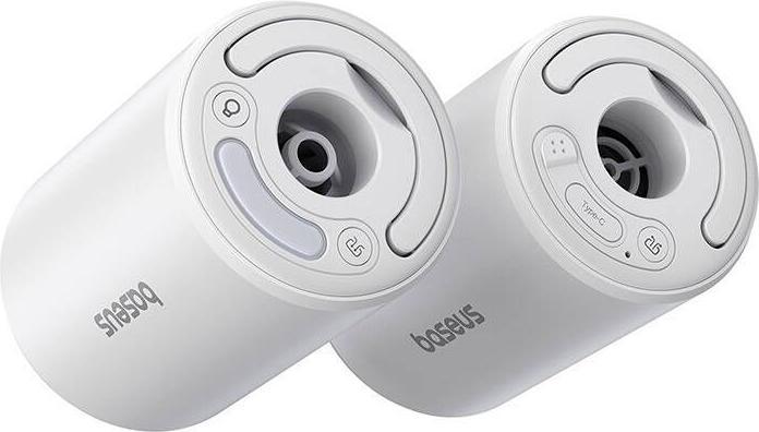 Produktbild Baseus PocketGo Pro Serie Tragbare Luftpumpe Stellar Weiss (Eingebautes Display, Eingebautes Mikrofon, Akku)