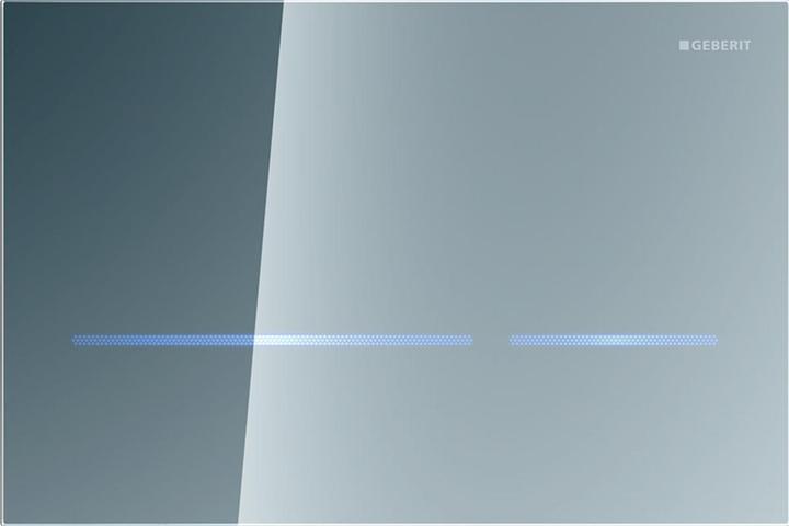 Produktbild Geberit Betätigungsplatte Sigma80 für 2-Mengen-Spülung berührungslos