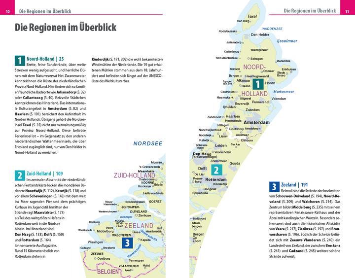 Immagine prodotto Reiseführer Holland - Die Westküste (Tedesco, Barbara Otzen, Hans Otzen, 2024)