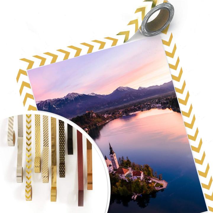 Image du produit Trenddeko Le lac Bled en Slovénie (80 x 100 cm)