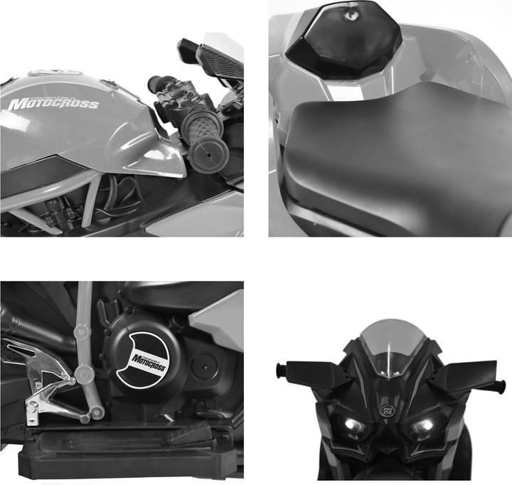 Produktbild Moni Kinder Motorrad Ninja drei Räder (12 V)