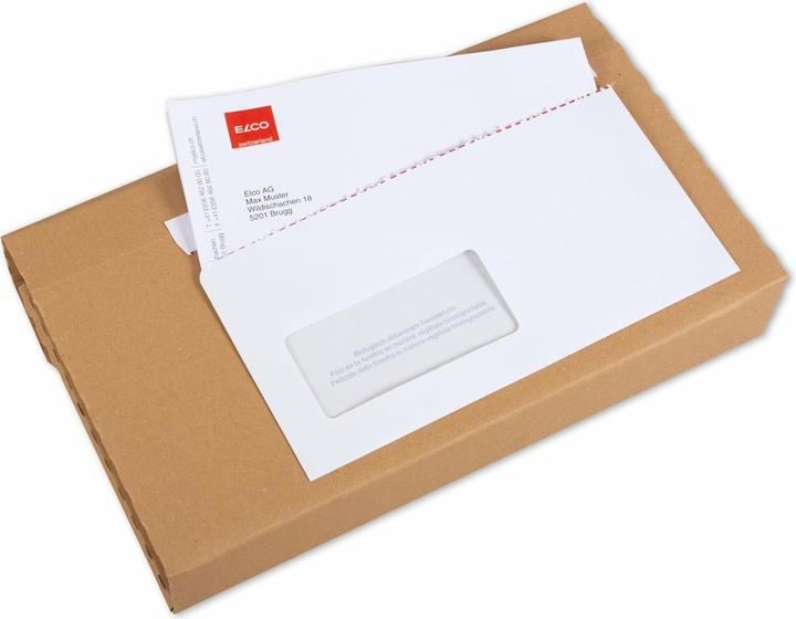 Productafbeelding Elco Papieren documentenvelop C5/6 venster links, 250 stuks (C5/6)