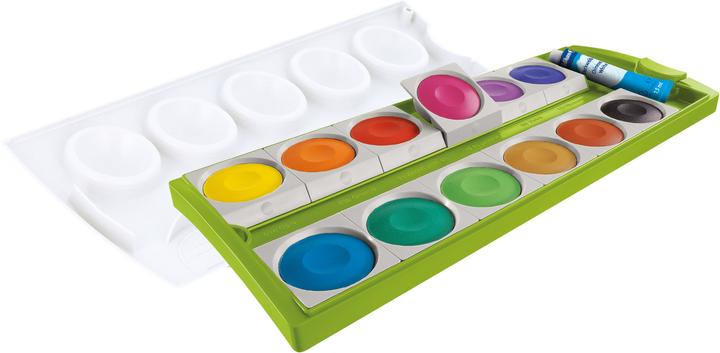 Produktbild Pelikan Farbkasten 12ST K12G grün (Mint, 12 ml)