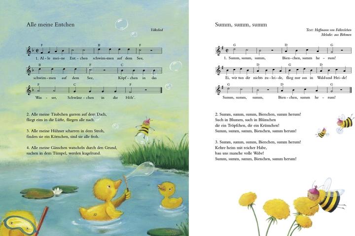 Produktbild Die schönsten Lieder für Gross und Klein (Deutsch, Marina Rachner, 2007)