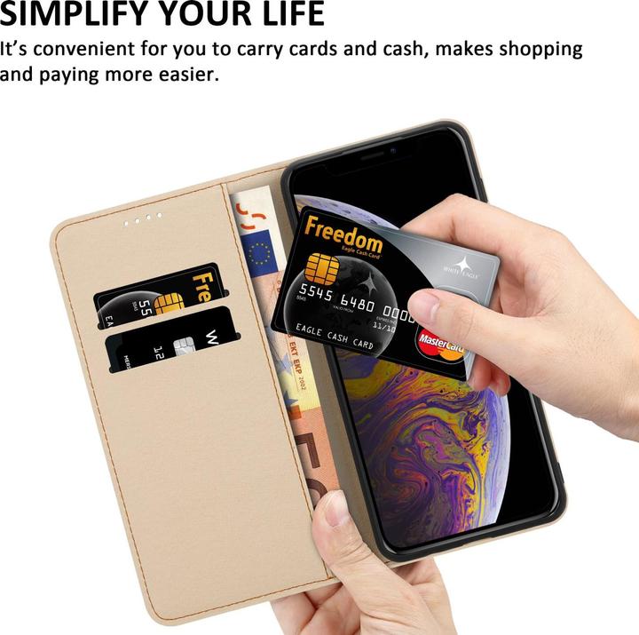 Actual product image Cadorabo Book cover with print (Apple iPhone X)