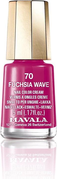 Actual product image Mavala Mini Colour's nail polish (Fuchsia Wave, Colour paint)