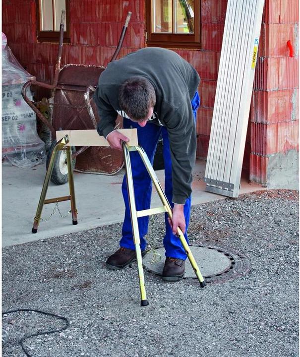 Image du produit Zarges Tréteau de travail (90 cm, 90 cm)