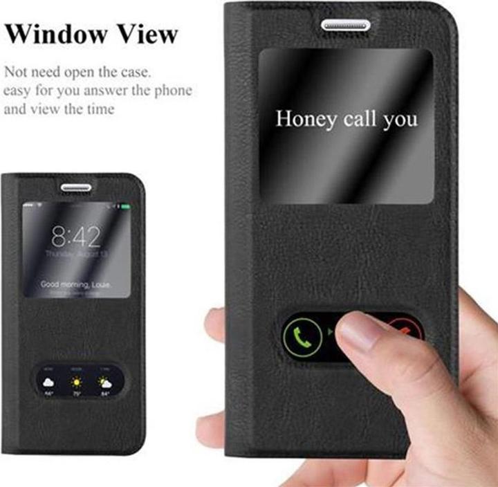Produktbild Cadorabo Book mit View Doppelfenster Cover (Samsung Galaxy J5 (2015))