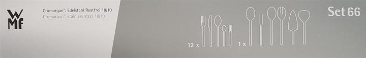 Produktbild WMF Essbesteck Besteckset 12 Personen Boston 66tlg Monobloc Edelstahl 18/10 poliert (66 Stück, Besteck Set)