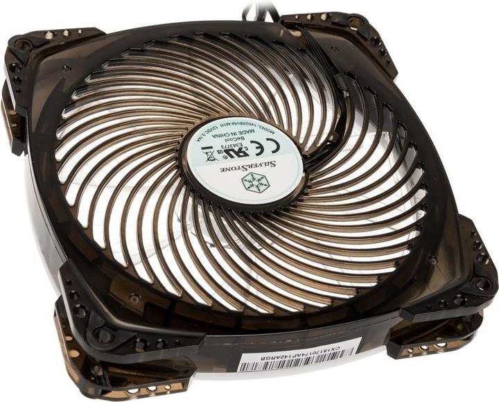 Actual product image Silverstone SST-AP142-ARGB, RGB fan (140 mm, 1 x)