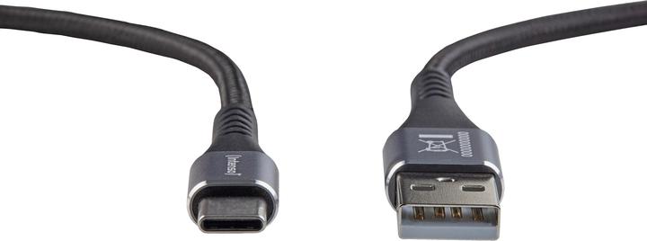 Intenso A315C USB-A auf USB-C Kabel, 60W Schnellladen, 1,5 m, für iPhone, Samsung Galaxy, Macbook, L (1.50 m, USB 2.0, 60 W)