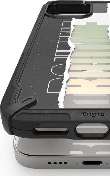 Image du produit Ringke Fusion X Design durable PC Case with TPU Bumper for iPhone 12 mini black (Routine) (XDAP0020) (Apple iPhone 12 mini)