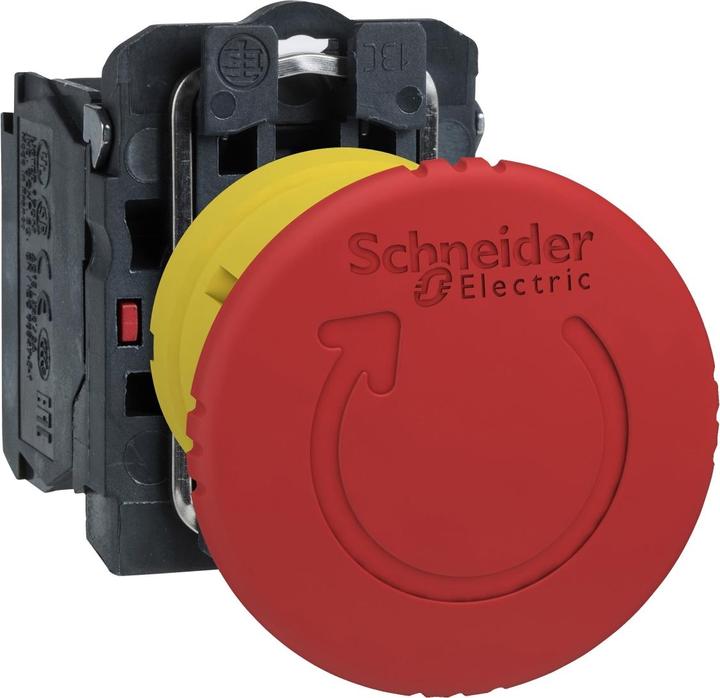 Immagine prodotto Schneider Electric Arresto di emergenza 40mm Girare per rilasciare 1NC