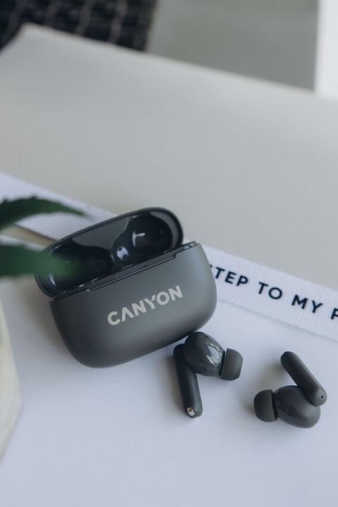 Produktbild Canyon TWS-10, On Go, 10 ANC, True Wireless Bluetooth in-ear headphones, charging station in (ANC, 2 h, Kabellos)