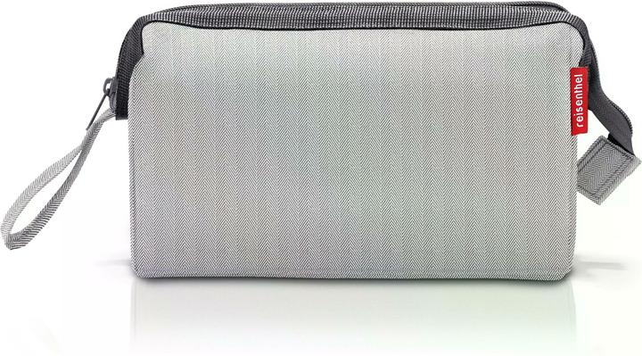 Actual product image reisenthel travelcosmetic herringbone grey (4 l)