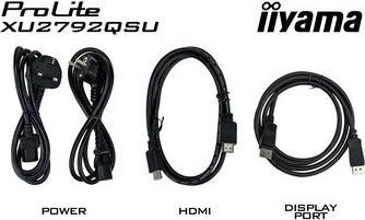 Actual product image iiyama ProLite XU2792QSU-B1 (2560 x 1440 pixels, 27")