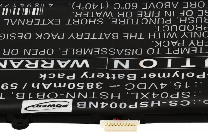 Produktbild AccuCell Akku HP Spectre X360 13-AP0109ng / X360 13-AP0312ng / Typ L28538-AC1 / SP04XL (3850 mAh)