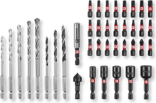 Produktbild Einhell 108759 39teilig Bohrer- und Bit-Sortiment (4 mm, 5 mm, 6 mm, 8 mm)