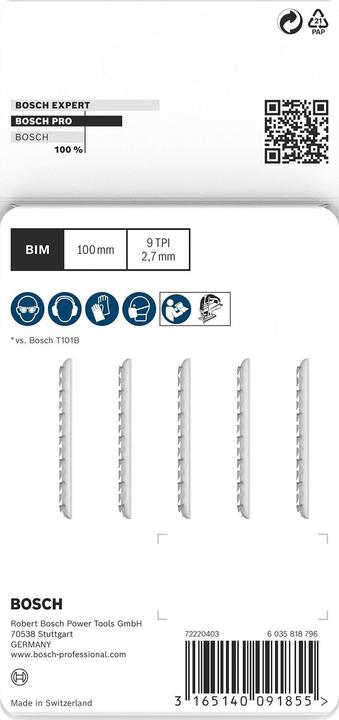 Actual product image Bosch Professional Zubehör PRO Hardwood clean T101BF