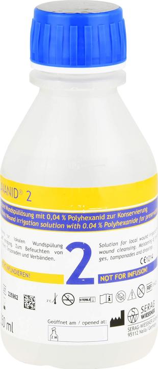 Actual product image Serag Wiessner LAVANID 2 Isotonic wound irrigation solution, 250 ml solution (250 ml)