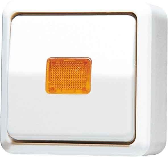 Actual product image JUNG Rocker control switch Off 2-pole 602 KOA WW